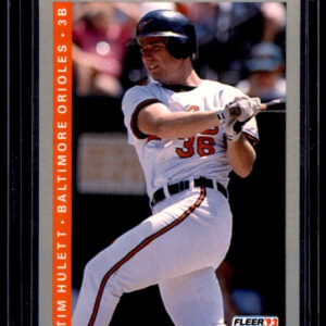 1992 Fleer - Tim Hulett #11 Baltimore Orioles