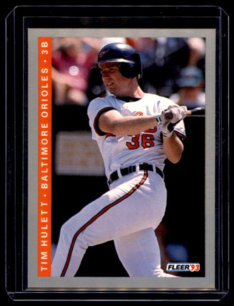 1992 Fleer - Tim Hulett #11 Baltimore Orioles