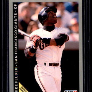1993 Fleer - Mike Felder #529 San Francisco Giants