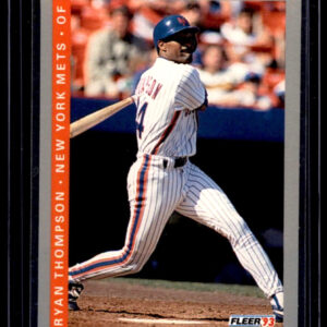 1993 Fleer - Ryan Thompson #481 New York Mets