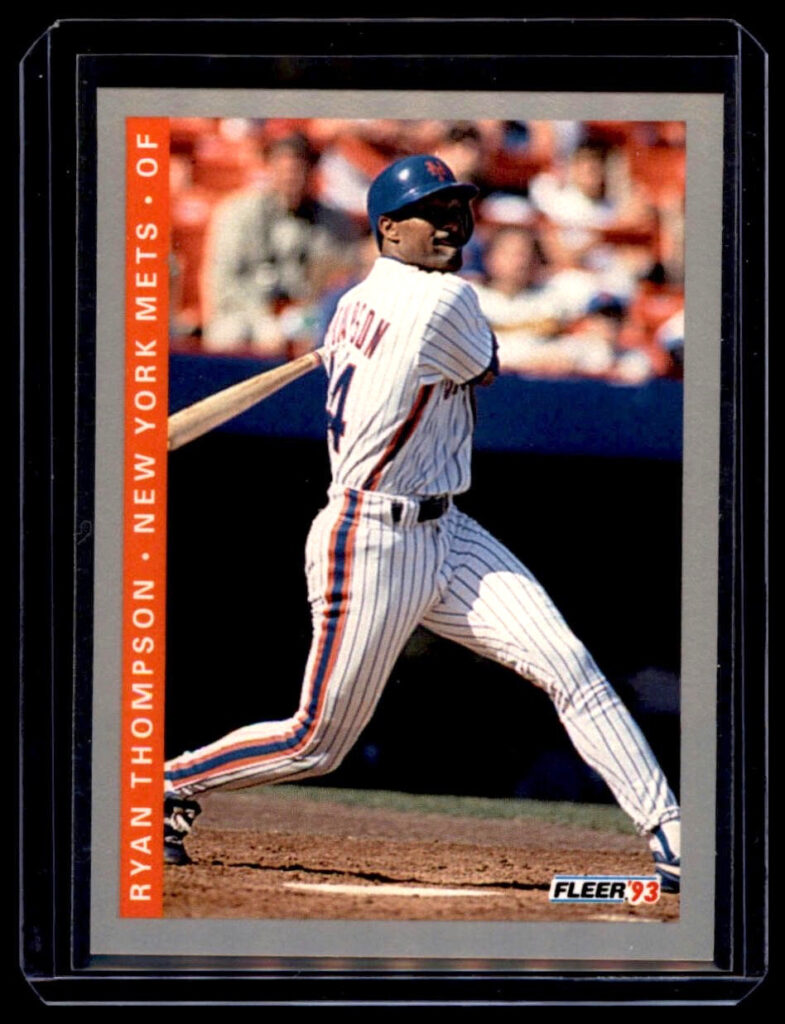 1993 Fleer - Ryan Thompson #481 New York Mets