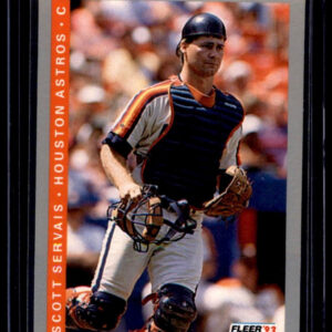 1993 Fleer Scott Servais Houston Astros #442