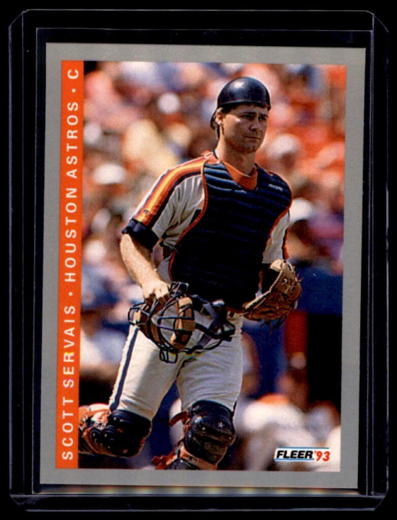 1993 Fleer Scott Servais Houston Astros #442