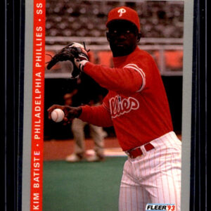 1992 Fleer - Kim Batiste #522 Philadelphia Phillies