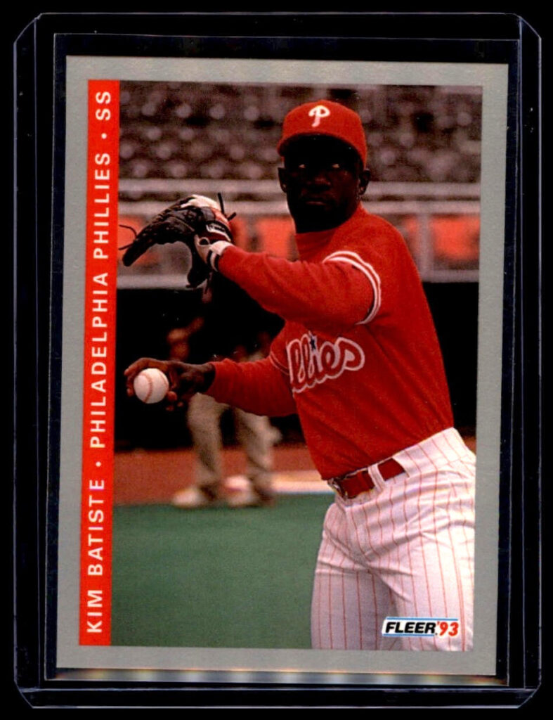 1992 Fleer - Kim Batiste #522 Philadelphia Phillies