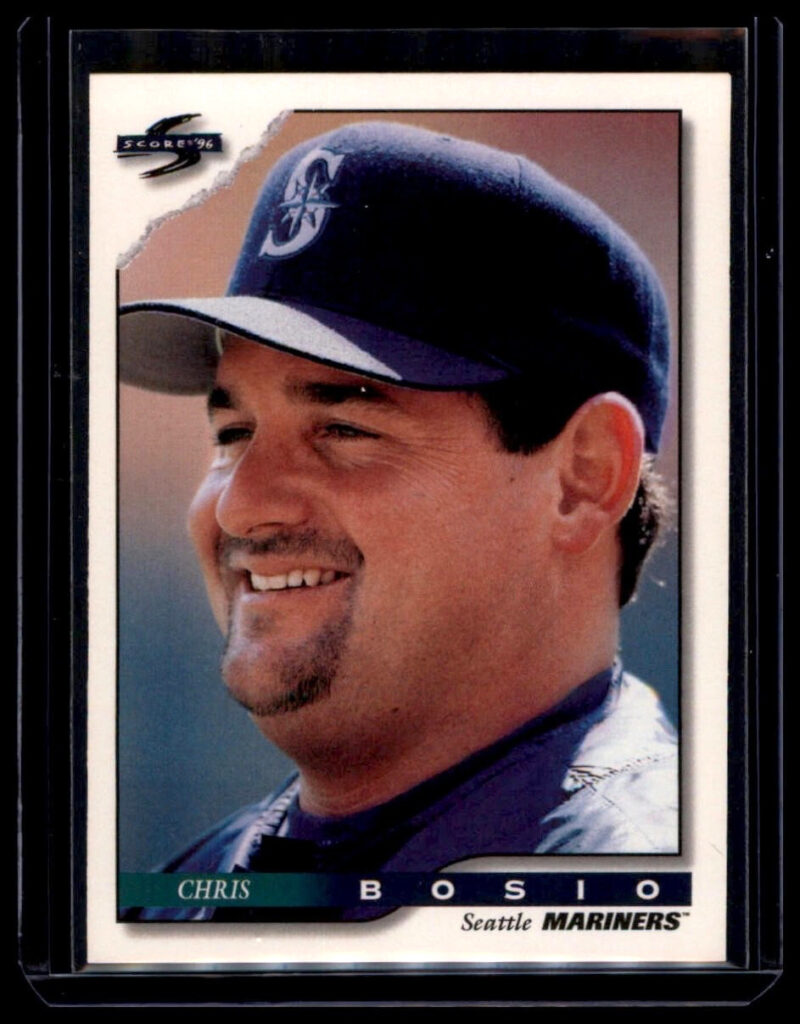 1996 Score #417 Chris Bosio Seattle Mariners