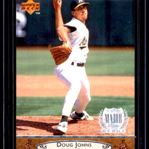 1996 Upper Deck - Major League Debut Doug Johns #163 (RC) Oakland Athletics