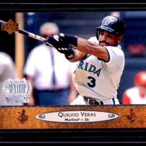 1996 Upper Deck - Major League Debut Quilvio Veras #74 Florida Marlins