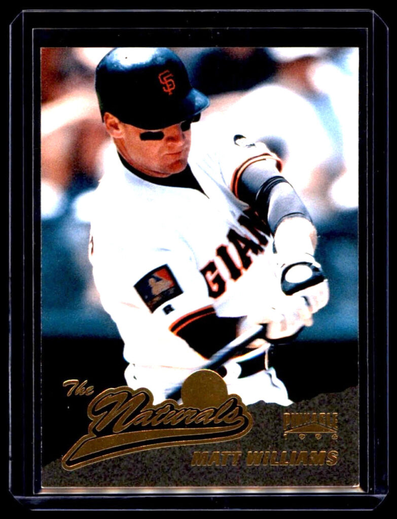 1996 Pinnacle - The Naturals Matt Williams #160 San Francisco Giants