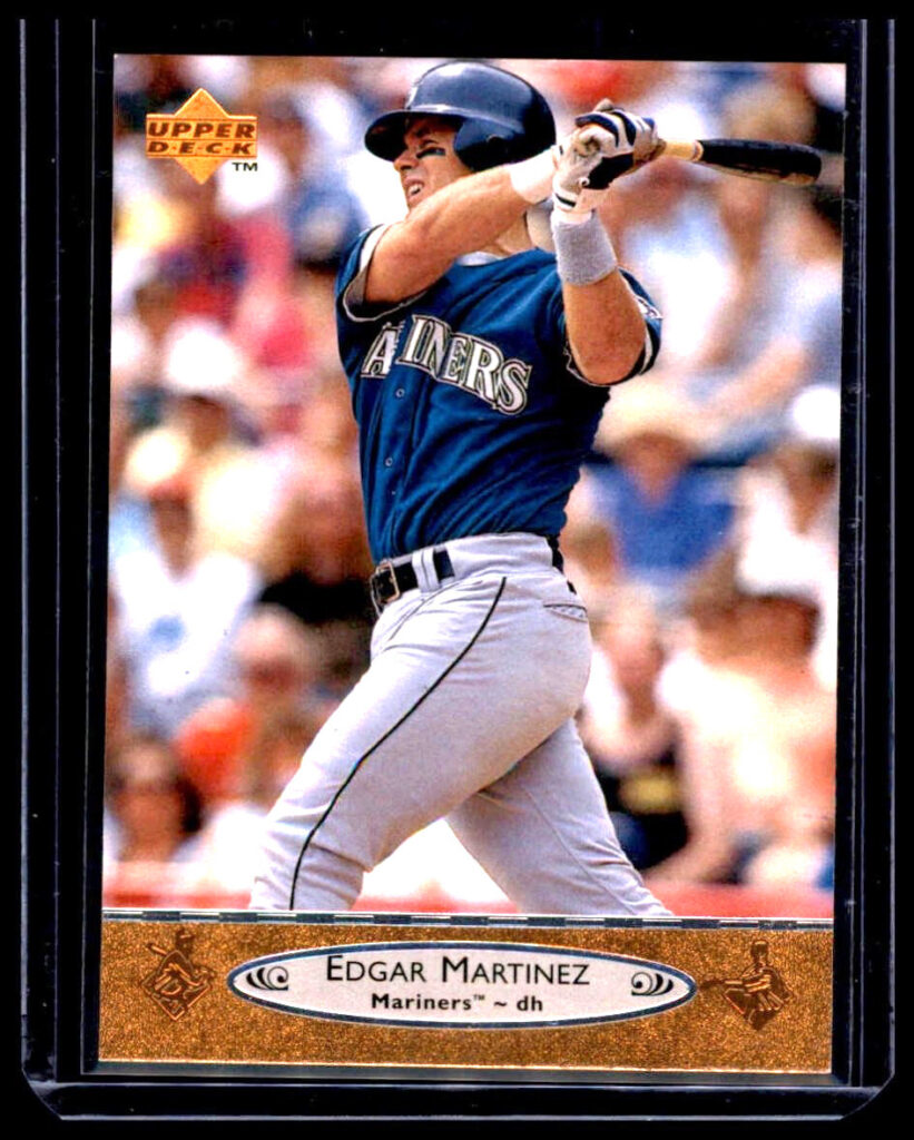 1996 Upper Deck - Edgar Martinez #205 Seattle Mariners
