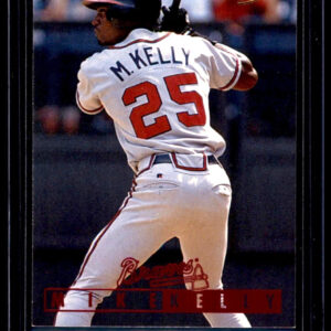 1995 Fleer Ultra - Mike Kelly #348 Atlanta Braves