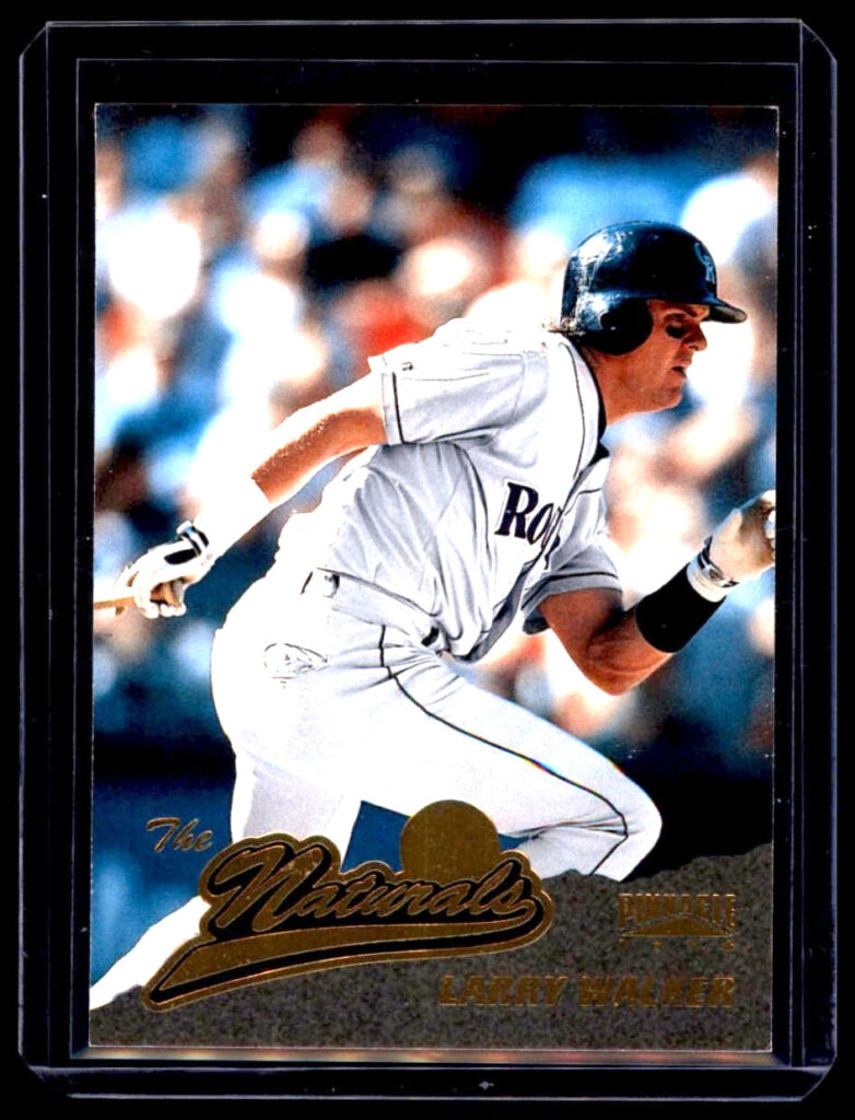 1996 Pinnacle - The Naturals Larry Walker #150 Colorado Rockies