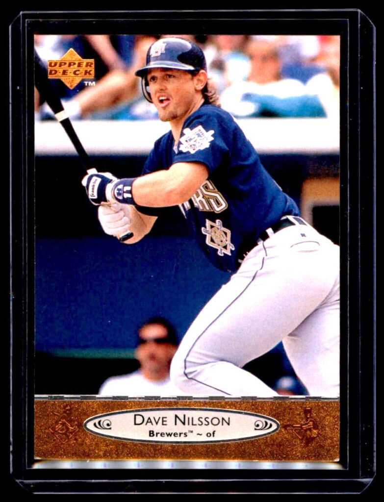 1996 Upper Deck - Dave Nilsson #119 Milwaukee Brewers