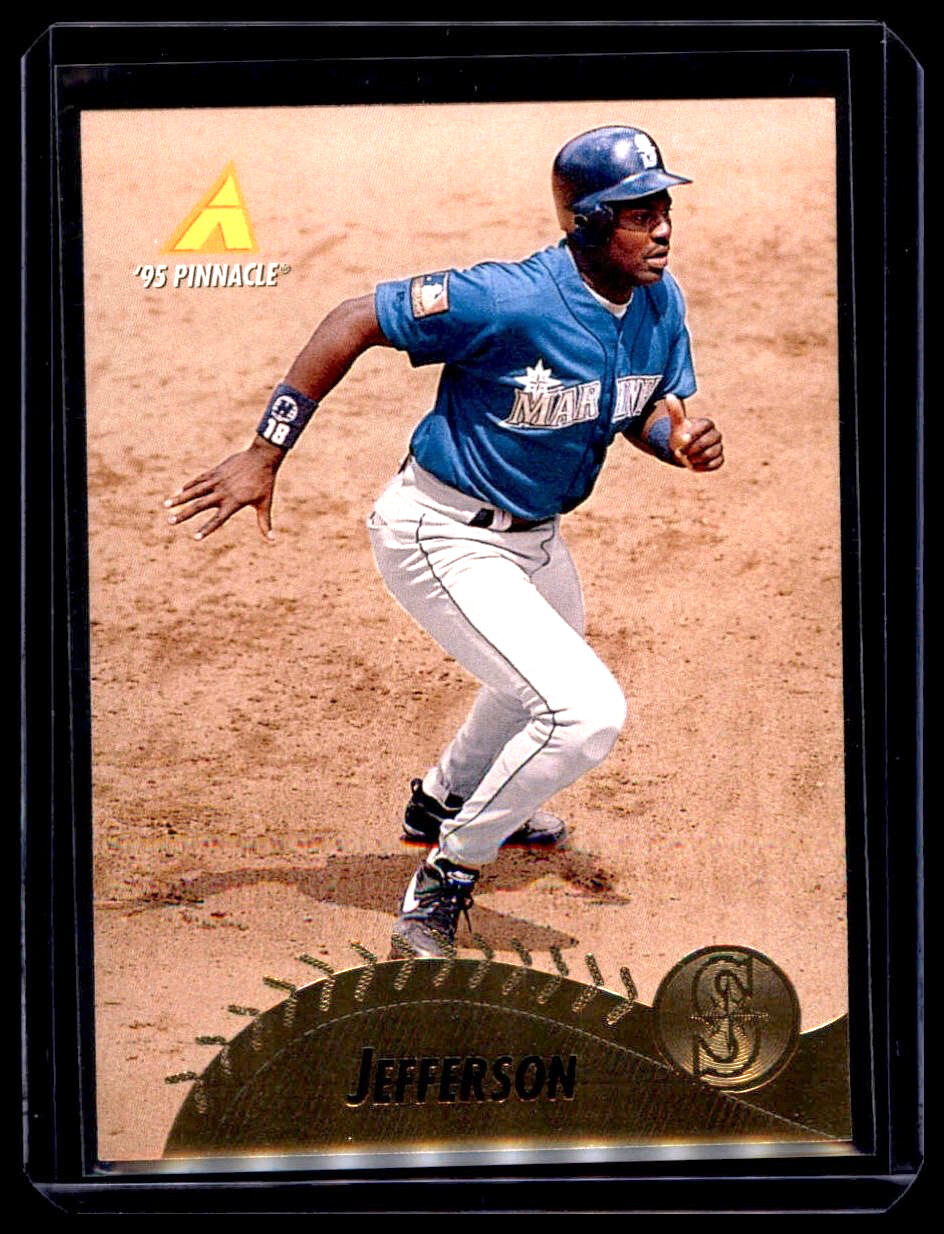 1995 Pinnacle - Reggie Jefferson #48 Seattle Mariners