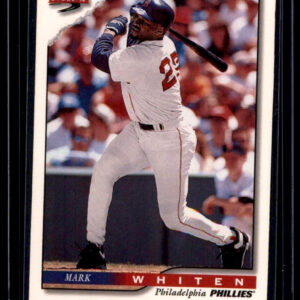 1996 Score - Mark Whiten #387 Philadelphia Phillies