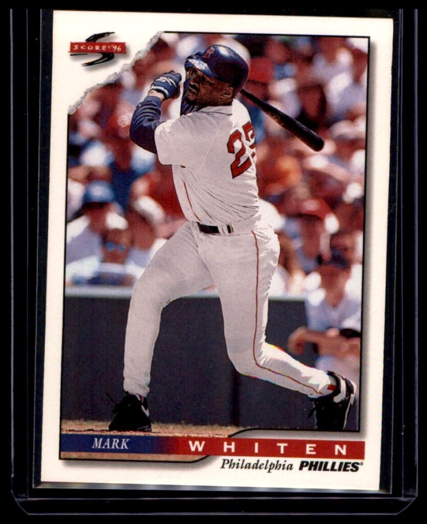 1996 Score - Mark Whiten #387 Philadelphia Phillies