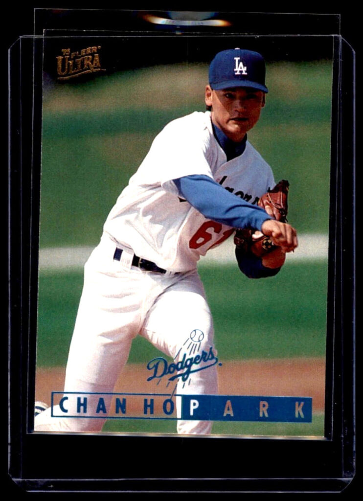 1995 Fleer Ultra - Chan Ho Park #398 Los Angeles Dodgers