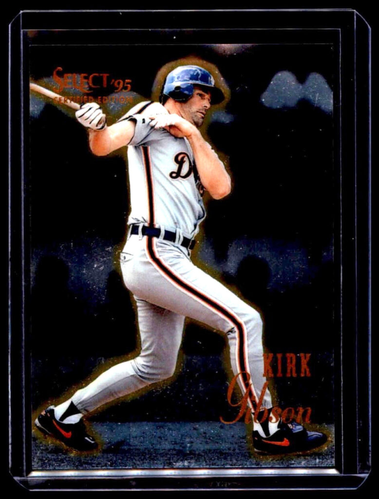 1995 Select Certified Edition - Kirk Gibson #45 Detroit Tigers