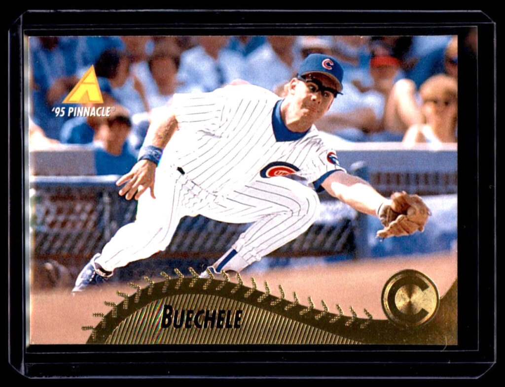 1995 Pinnacle - Steve Buechele #182 Chicago Cubs