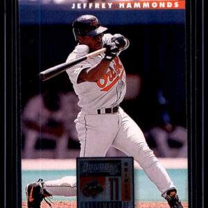 1996 Donruss - Jeffrey Hammonds #372 Baltimore Orioles