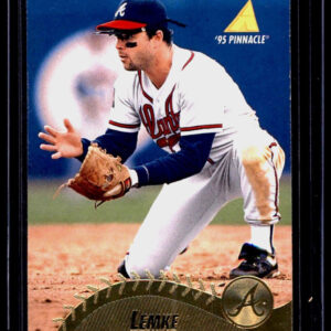 1995 Pinnacle - Mark Lemke #126 Atlanta Braves