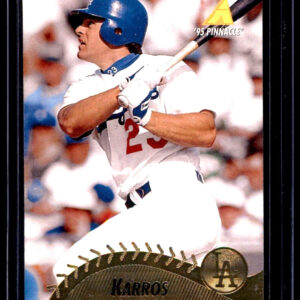 1995 Pinnacle - Eric Karros #7 Los Angeles Dodgers