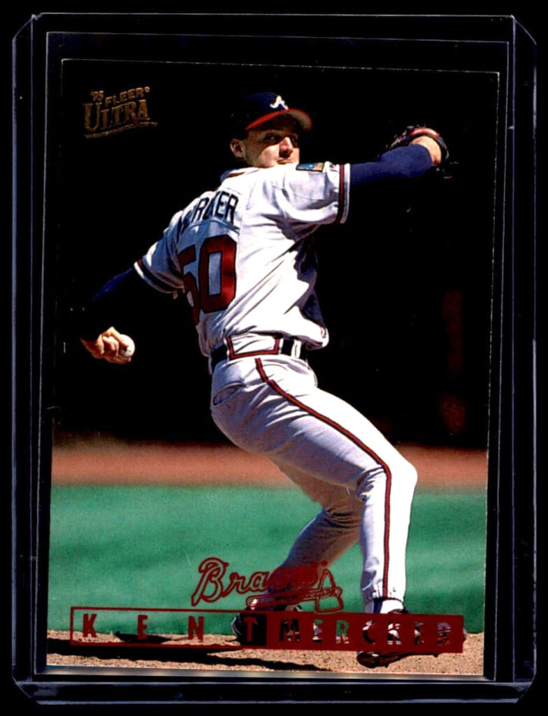 1995 Fleer Ultra - Kent Mercker #131 Atlanta Braves