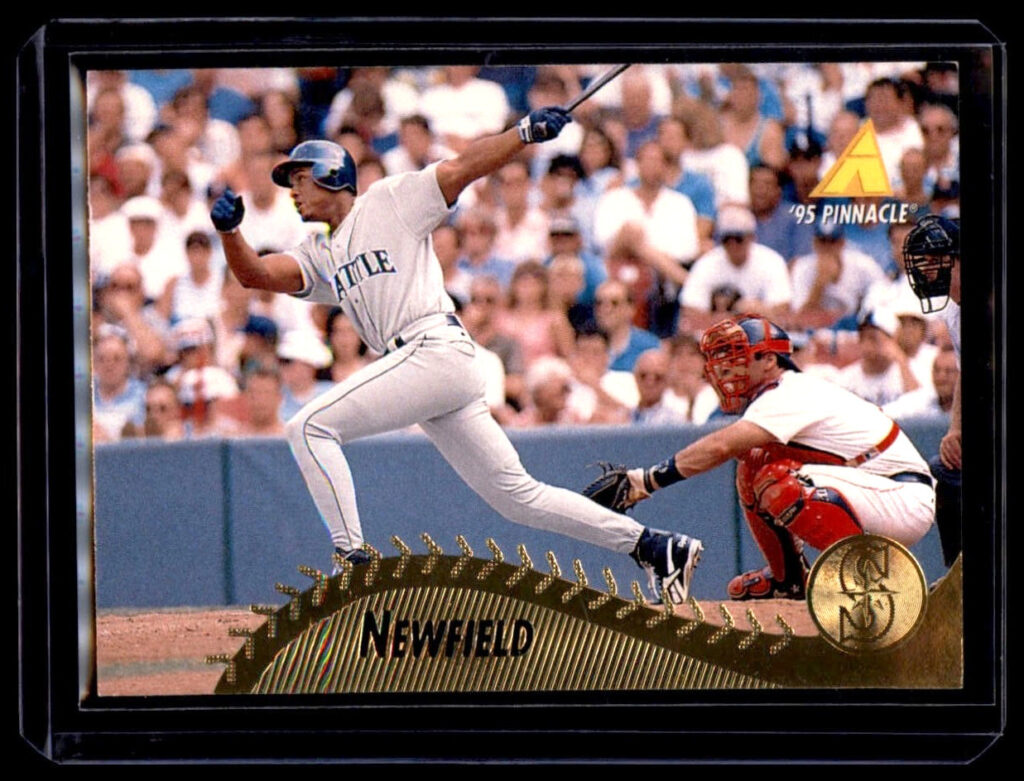 1995 Pinnacle - Marc Newfield #197 Seattle Mariners