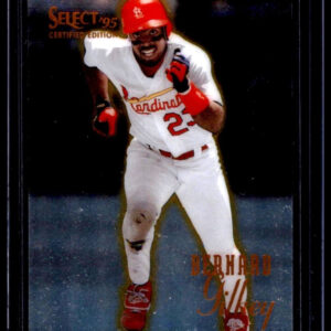 1995 Select Certified Edition - Bernard Gilkey #15 St. Louis Cardinals