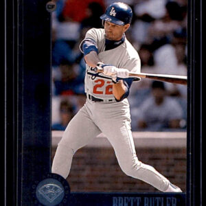 1996 Leaf - Brett Butler #180 Los Angeles Dodgers