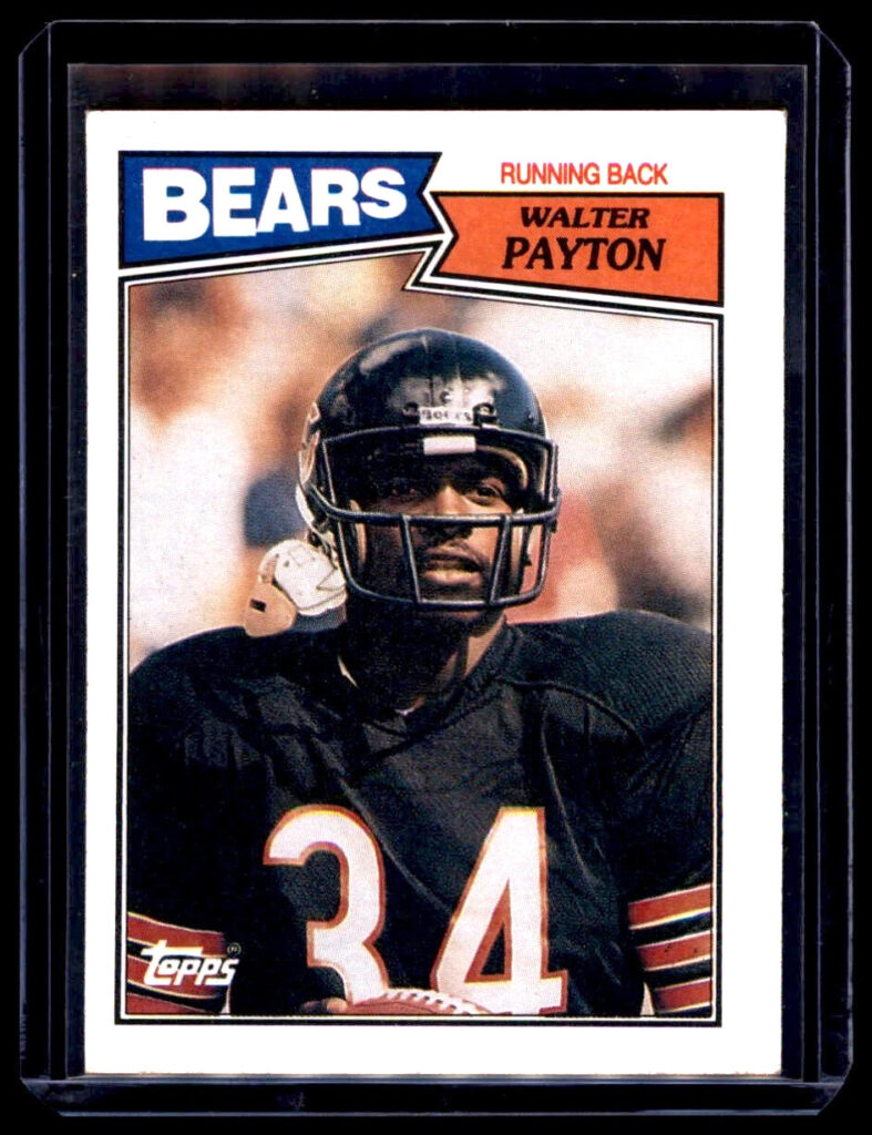 1987 Topps - Walter Payton #46 Chicago Bears