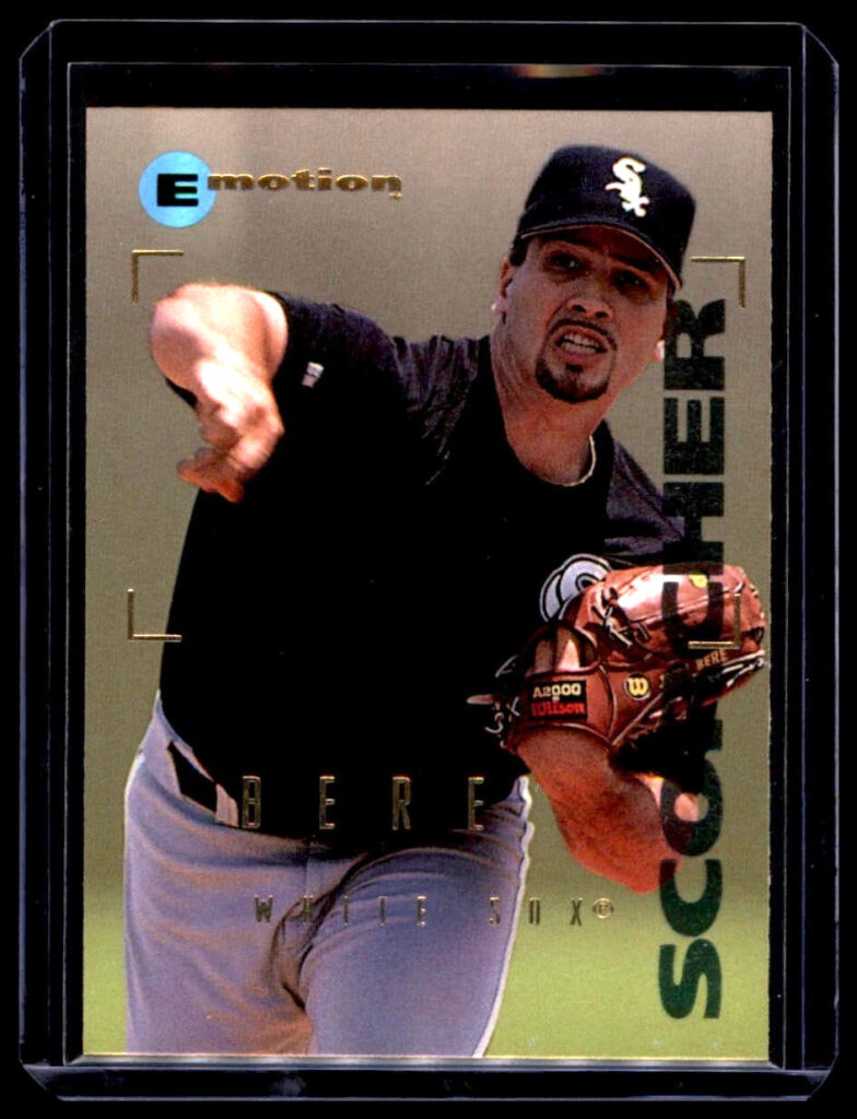 1995 Skybox Emotion - Jason Bere #25 Chicago White Sox