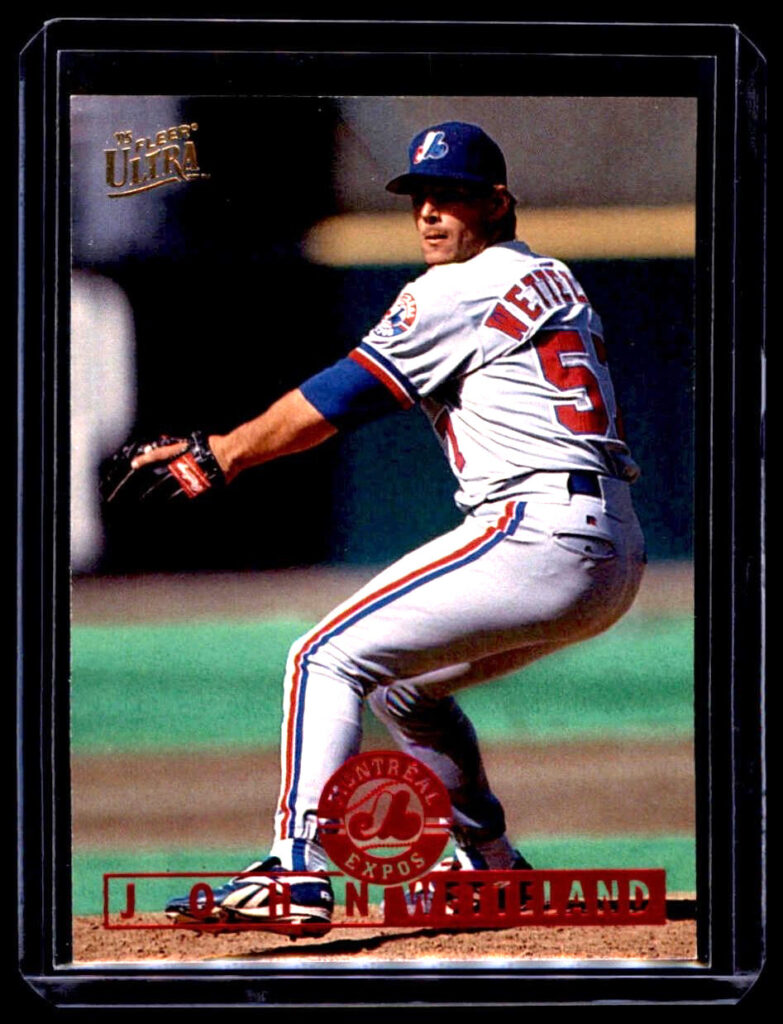 1995 Fleer Ultra - John Wetteland #194 Montreal Expos