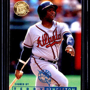 1995 Fleer Ultra - Terry Pendleton #353 Atlanta Braves