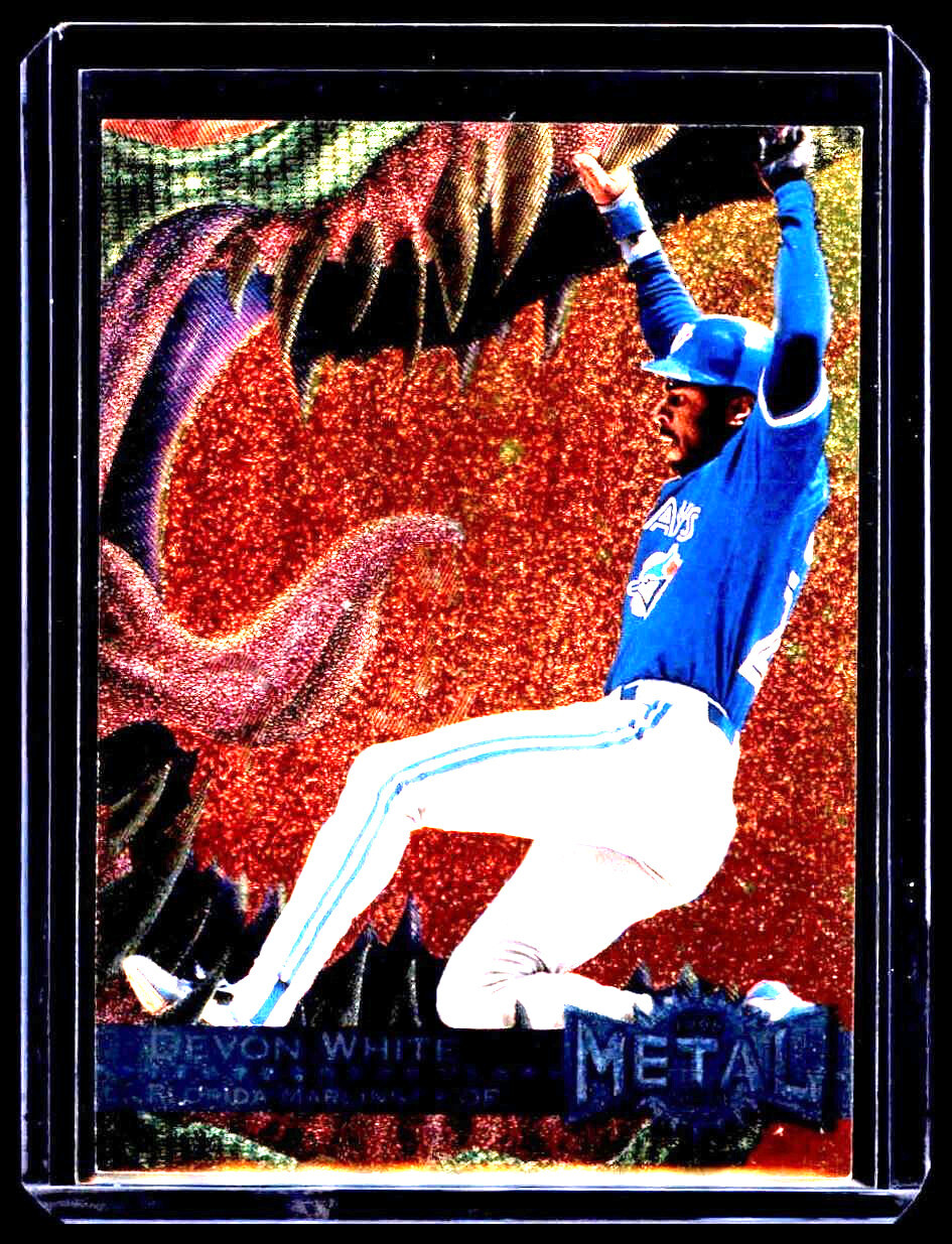 1996 Fleer Metal Universe - Devon White #171 Florida Marlins