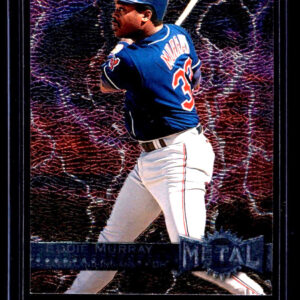 1996 Fleer Metal Universe - Eddie Murray #50 Cleveland Indians