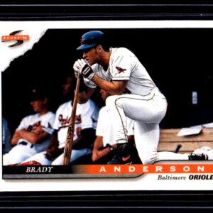 1996 Score - Brady Anderson #331 Baltimore Orioles