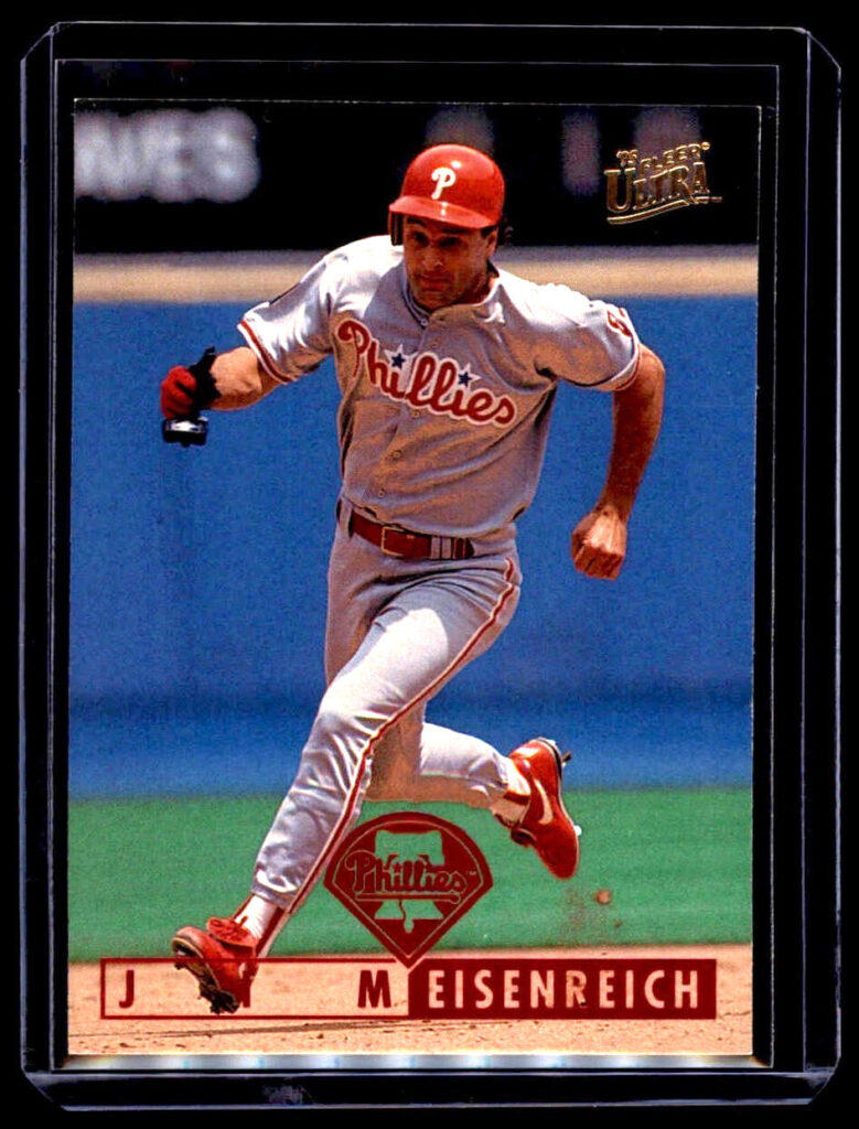 1995 Fleer Ultra - Jim Eisenreich #204 Philadelphia Phillies
