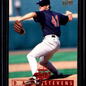 1995 Fleer Ultra - Dave Stevens #77 Minnesota Twins