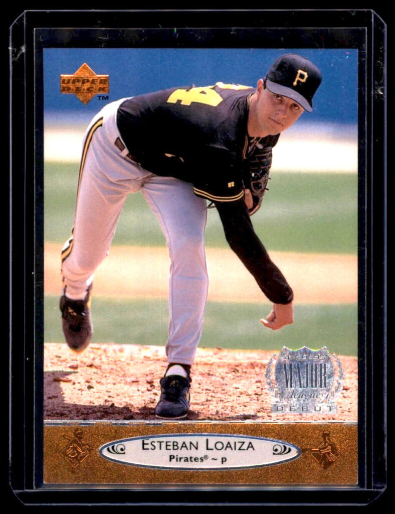 1996 Upper Deck - Major League Debut Esteban Loaiza #174 Pittsburgh Pirates