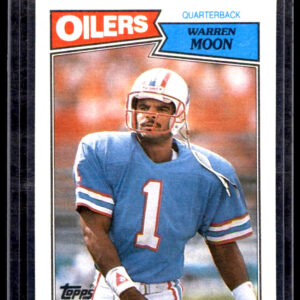 1987 Topps - Warren Moon #307 Houston Oilers