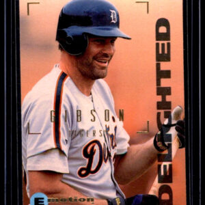 1995 Skybox Emotion - Kirk Gibson #44  Detroit Tigers