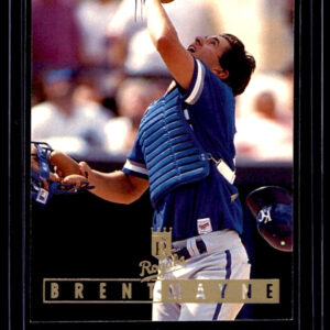 1995 Fleer Ultra - Brent Mayne #59 Kansas City Royals