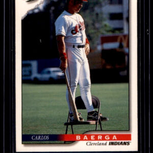 1996 Score - Carlos Baerga #15 Cleveland Indians