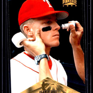 1996 Pinnacle - Jeff Frye #13 Texas Rangers