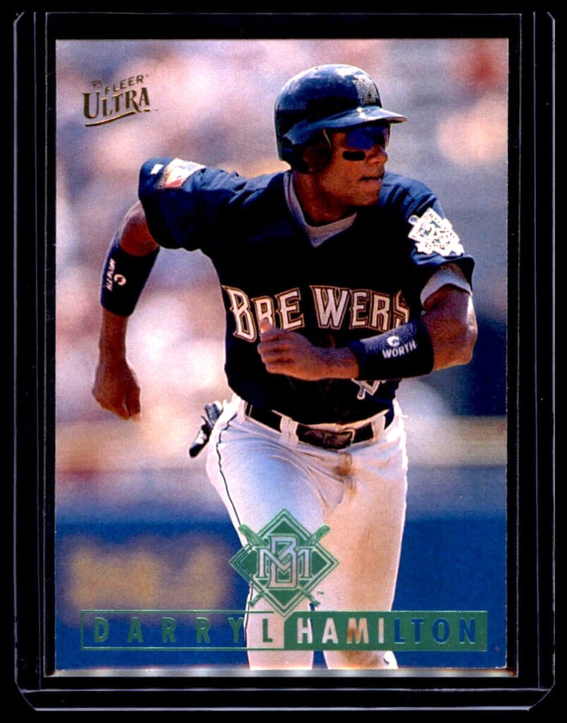 1995 Fleer Ultra - Darryl Hamilton #64 Milwaukee Brewers