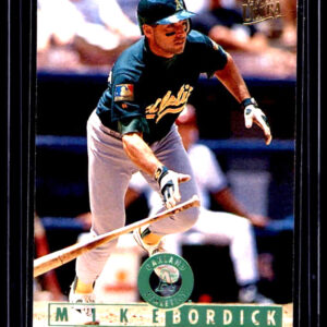 1995 Fleer Ultra - Mike Bordick #91 Oakland Athletics