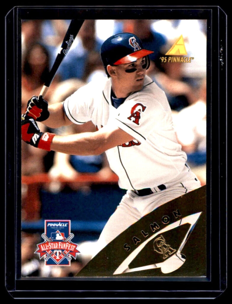1995 Pinnacle - Tim Salmon Numbered Card #12 of 30 California Angels #12