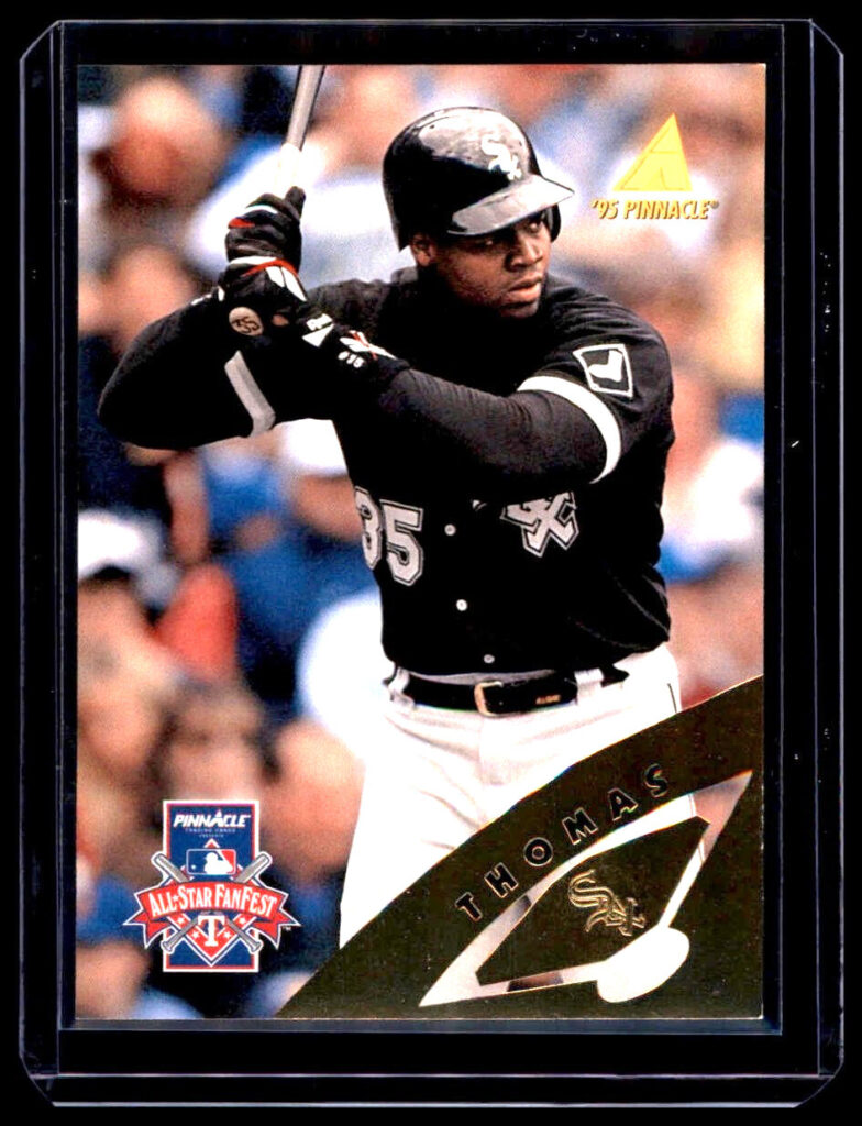 1995 Pinnacle - Frank Thomas Numbered Card #13 of 30 Chicago White Sox