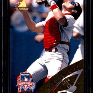 1995 Pinnacle - Ivan Rodriguez Numbered Card #10 of 30 Texas Rangers